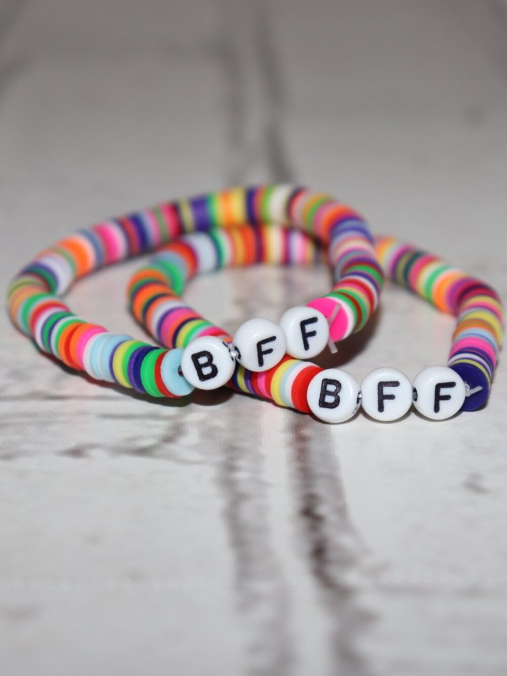 💖✨ NWOT Stretchy BFF Bracelet Set · 7"